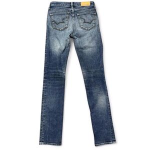 Big Star Bridgette Slim Straight Jeans Size 24 Medium Wash